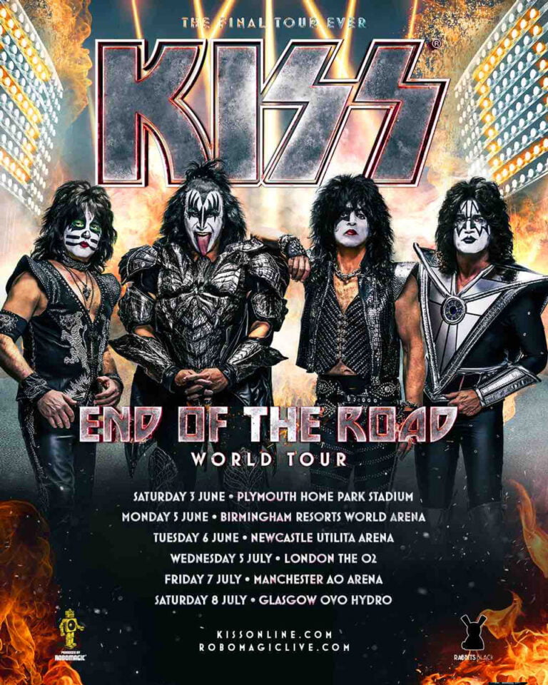 kiss tour in 2016