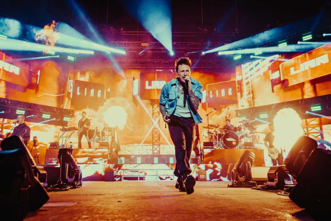 Papa Roach - Rise Of The Roach Tour - OVO Arena Wembley - 7 February 2025