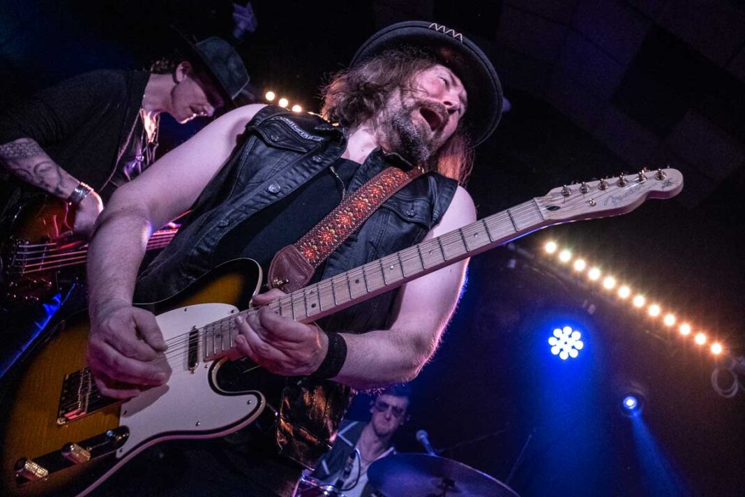 Jack J Hutchinson - The Grace, London - 12 April 2025. Photo: Steve Ritchie/MetalTalk