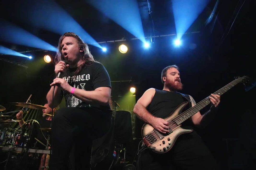 Cryptopsy - Slay Glasgow - 7 May 2025. Photo: Razorrhead Productions/MetalTalk