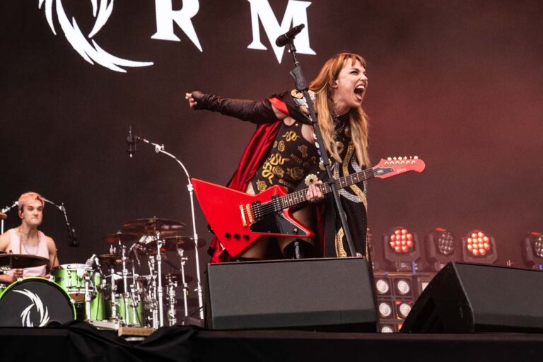 Halestorm - Malahide Castle, Dublin - 25 June 2025. Photo: Steve Ritchie/MetalTalk