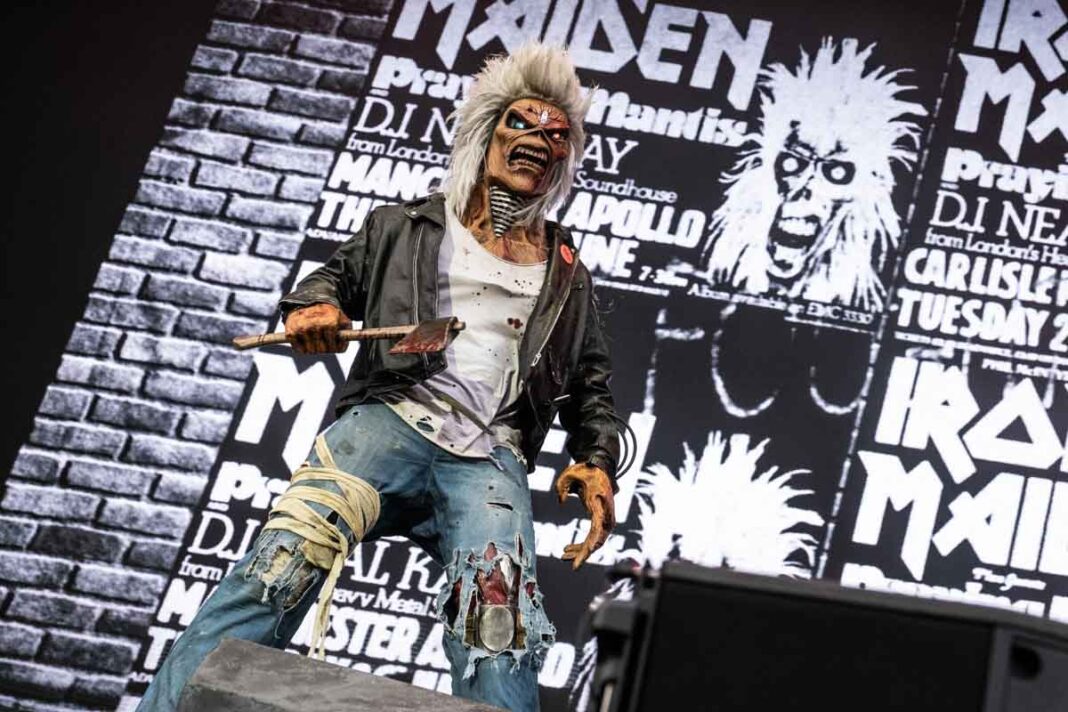 Iron Maiden - Malahide Castle, Dublin - 25 June 2025. Photo: Steve Ritchie/MetalTalk