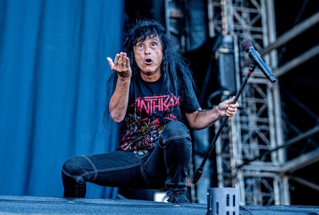 Anthrax - Blackweir Fields, Cardiff - 3 July 2025. Photo: Paul Hutchings/MetalTalk