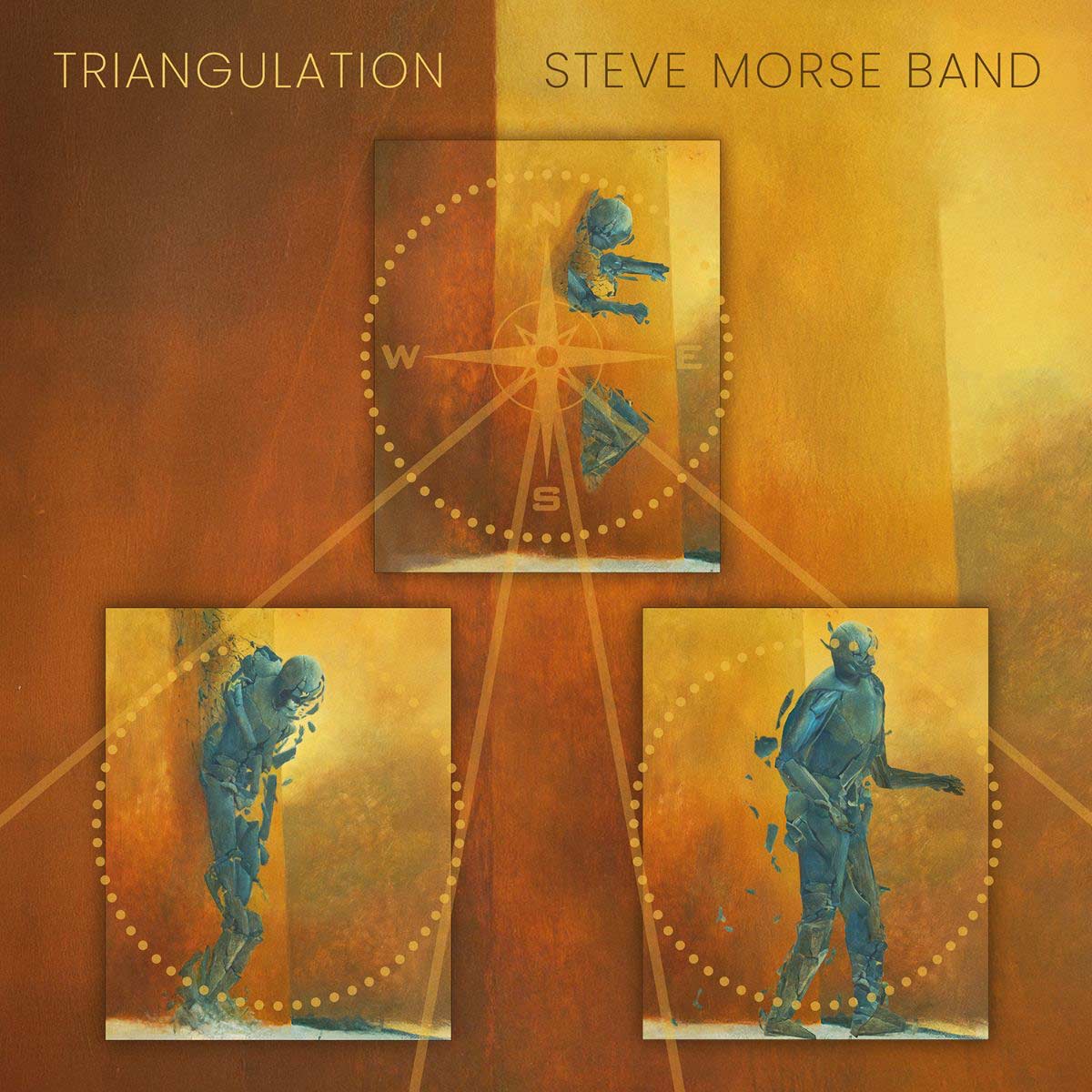 Steve Morse Band - Triangulation. Set for release on 14 November 2025 via Music Theories Recordings