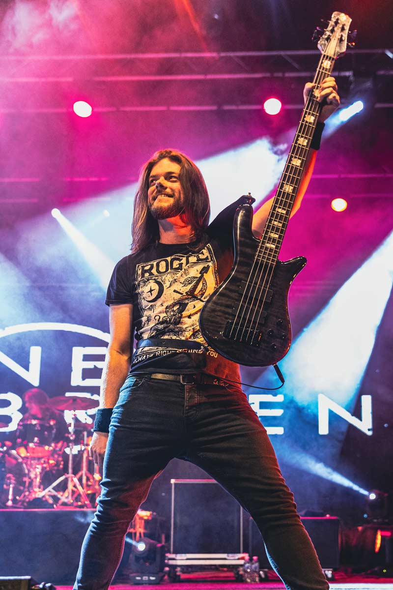 Stone Broken - KKs Steel Mill, Wolverhampton – 30 August 2025. Photo: Sandis Luttropp/MetalTalk