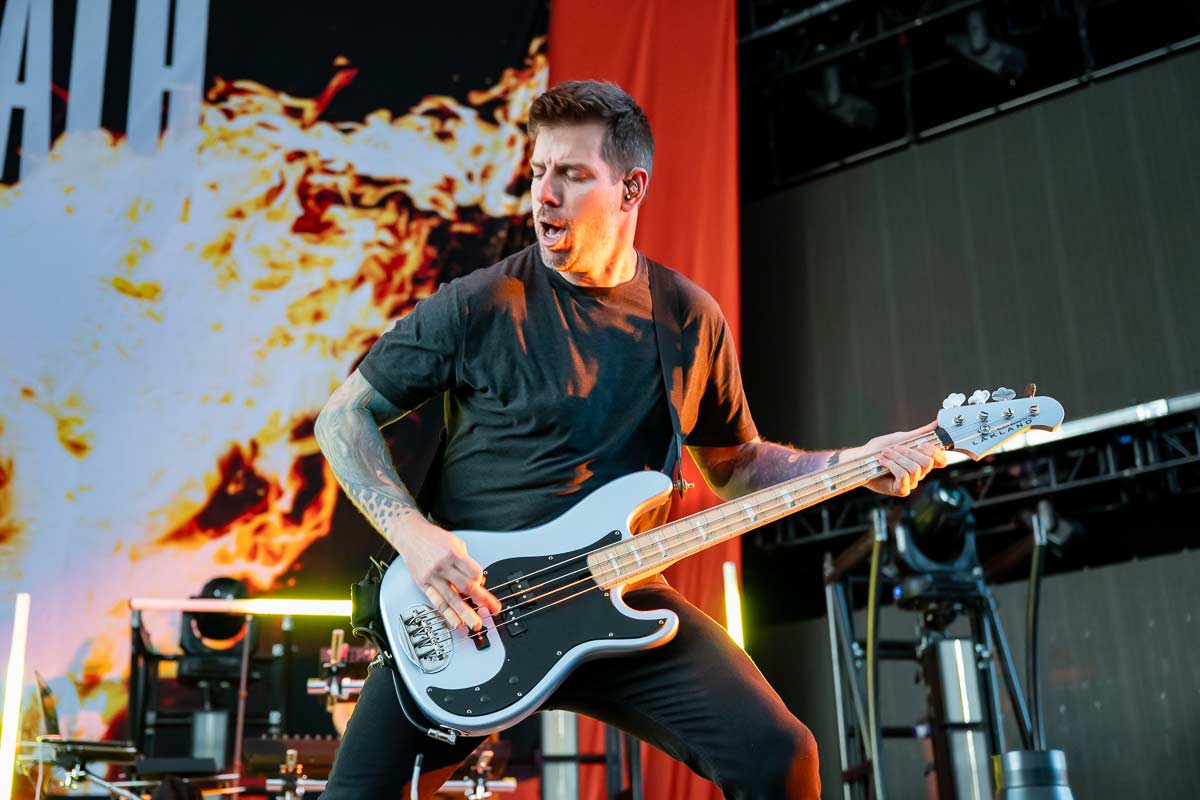 Underoath - Hartford HealthCare Amphitheater, Bridgeport - 10 September 2025. Photo: Jody Wilk/MetalTalk