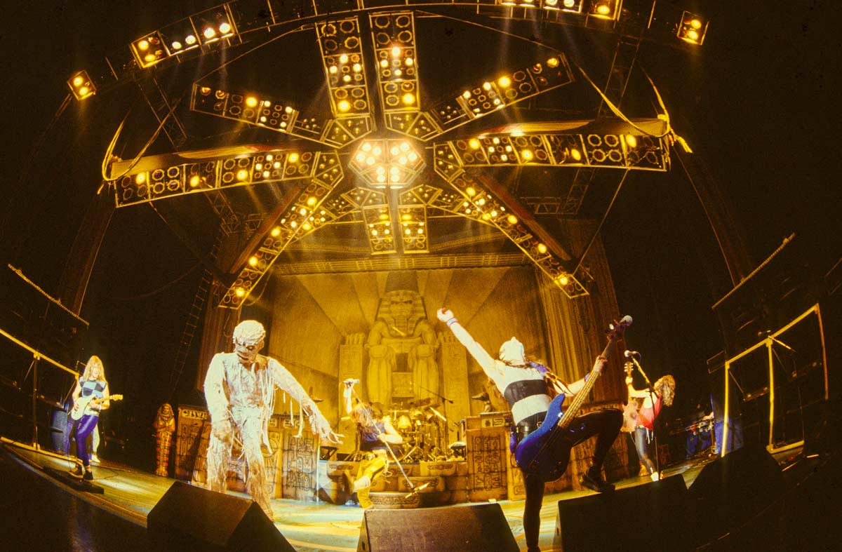 Iron Maiden - Live After Death. Photo: Ross Halfin