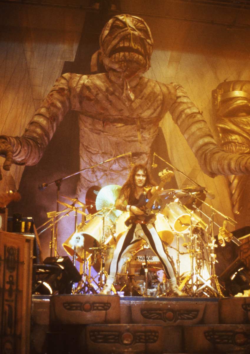 Iron Maiden - Live After Death. Photo: Ross Halfin