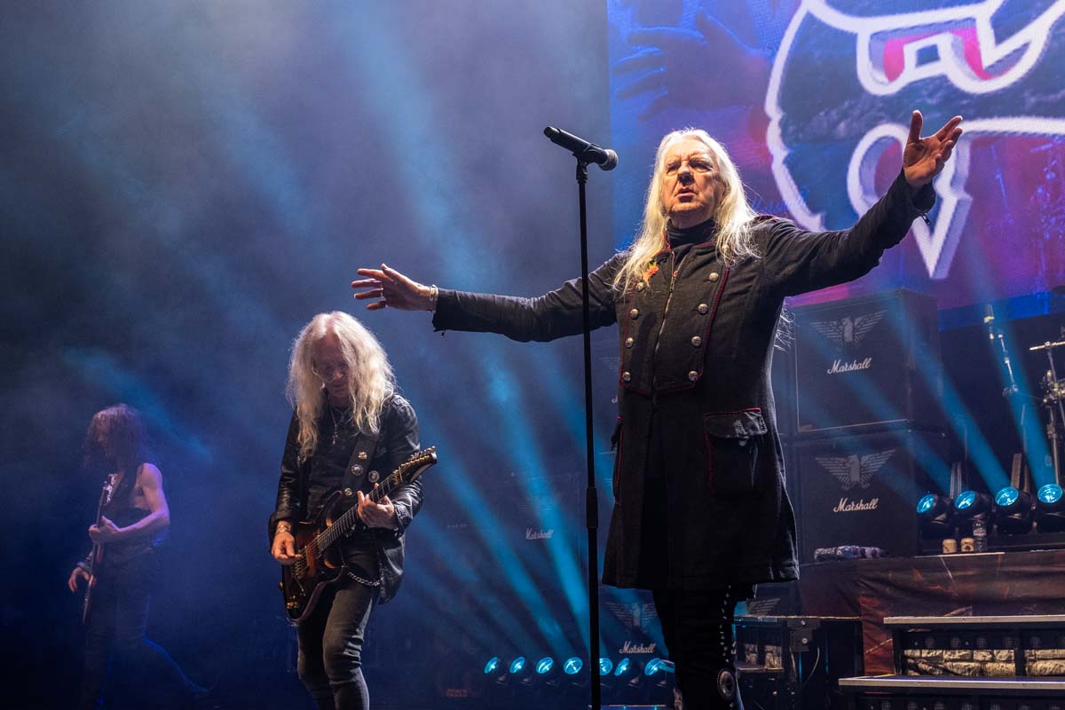 Saxon - Eventim Apollo - 15 November 2025. Photo: Steve Ritchie/MetalTalk