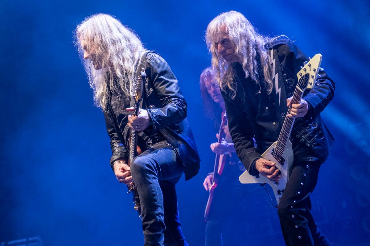 Saxon - Eventim Apollo - 15 November 2025. Photo: Steve Ritchie/MetalTalk