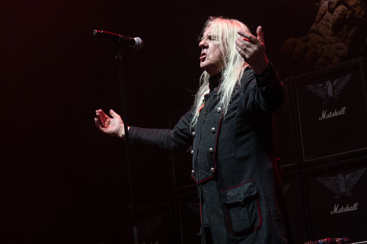 Saxon - Eventim Apollo - 15 November 2025. Photo: Steve Ritchie/MetalTalk