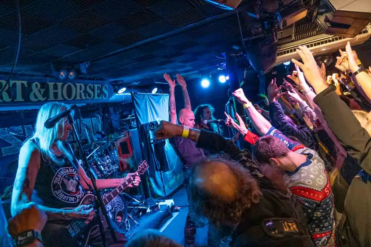 British Lion - Cart Horses London - 15 December 2025 Photo Steve RitchieMetalTalk | MetalTalk - Heavy Metal News Reviews and Interviews British Lion - Cart & Horses, London - 15 December 2025. Photo: Steve Ritchie/MetalTalk