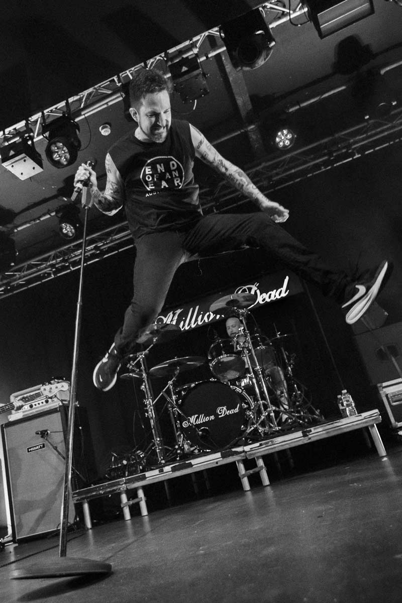 Million Dead - Rock City Nottingham - 11 December 2025 Photo Matt PrattMetalTalk | MetalTalk - Heavy Metal News Reviews and Interviews Million Dead - Rock City, Nottingham - 11 December 2025. Photo: Matt Pratt/MetalTalk