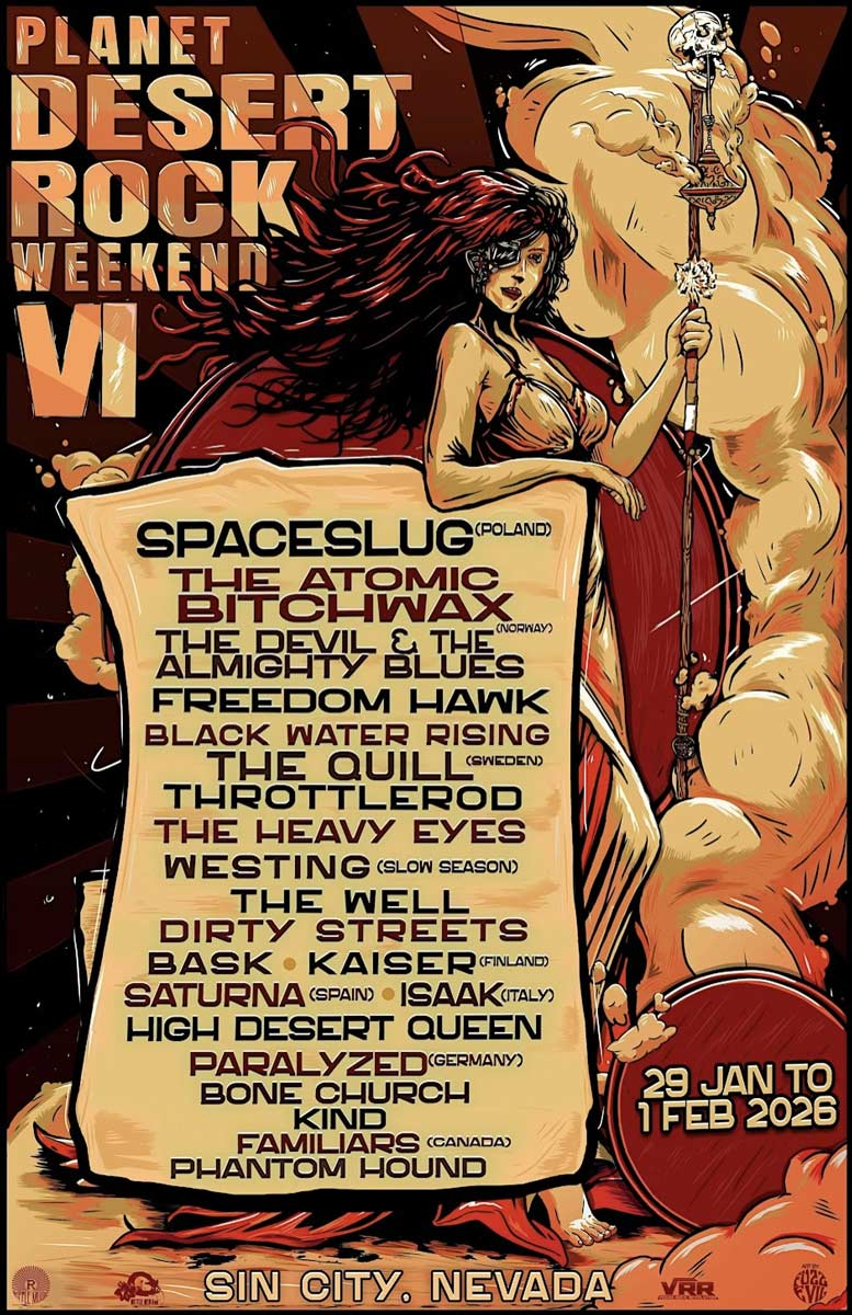 Planet Desert Rock Weekend VI 2026 | MetalTalk - Heavy Metal News Reviews and Interviews Planet Desert Rock Weekend VI 2026