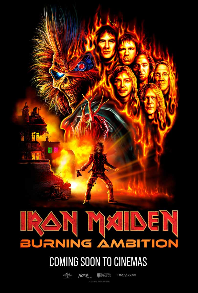 Iron Maiden Burning Ambition Documentary Set For Worldwide Cinema Release On 7 May 2026 | MetalTalk - Heavy Metal News Reviews and Interviews Iron Maiden / Burning Ambition Documentary Set For Worldwide Cinema Release On 7 May 2026