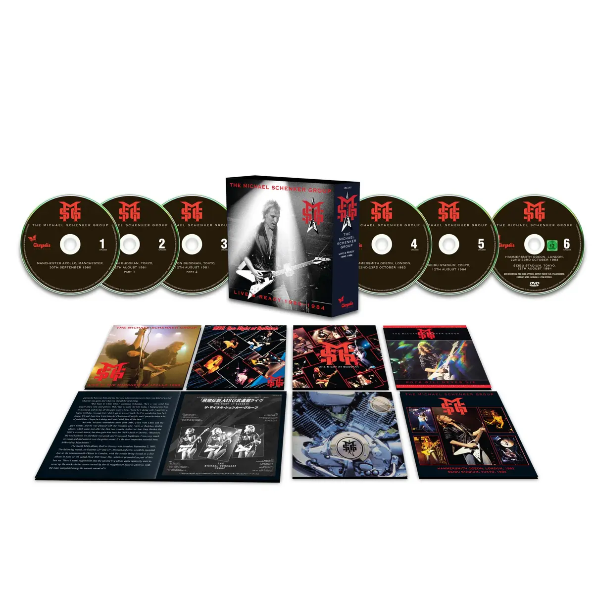 MSG - Live Ready 1980 1984 is out on 3 April 2026 via Chrysalis Records | MetalTalk - Heavy Metal News Reviews and Interviews MSG - Live & Ready: 1980 – 1984 is out on 3 April 2026 via Chrysalis Records.