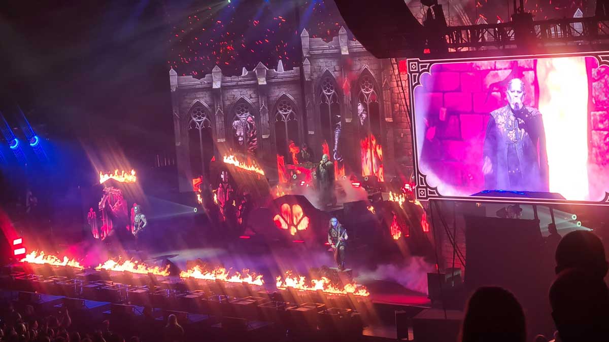 Powerwolf - OVO Arena Wembley, London - 7 March 2026. Photo: Robert Sutton/MetalTalk