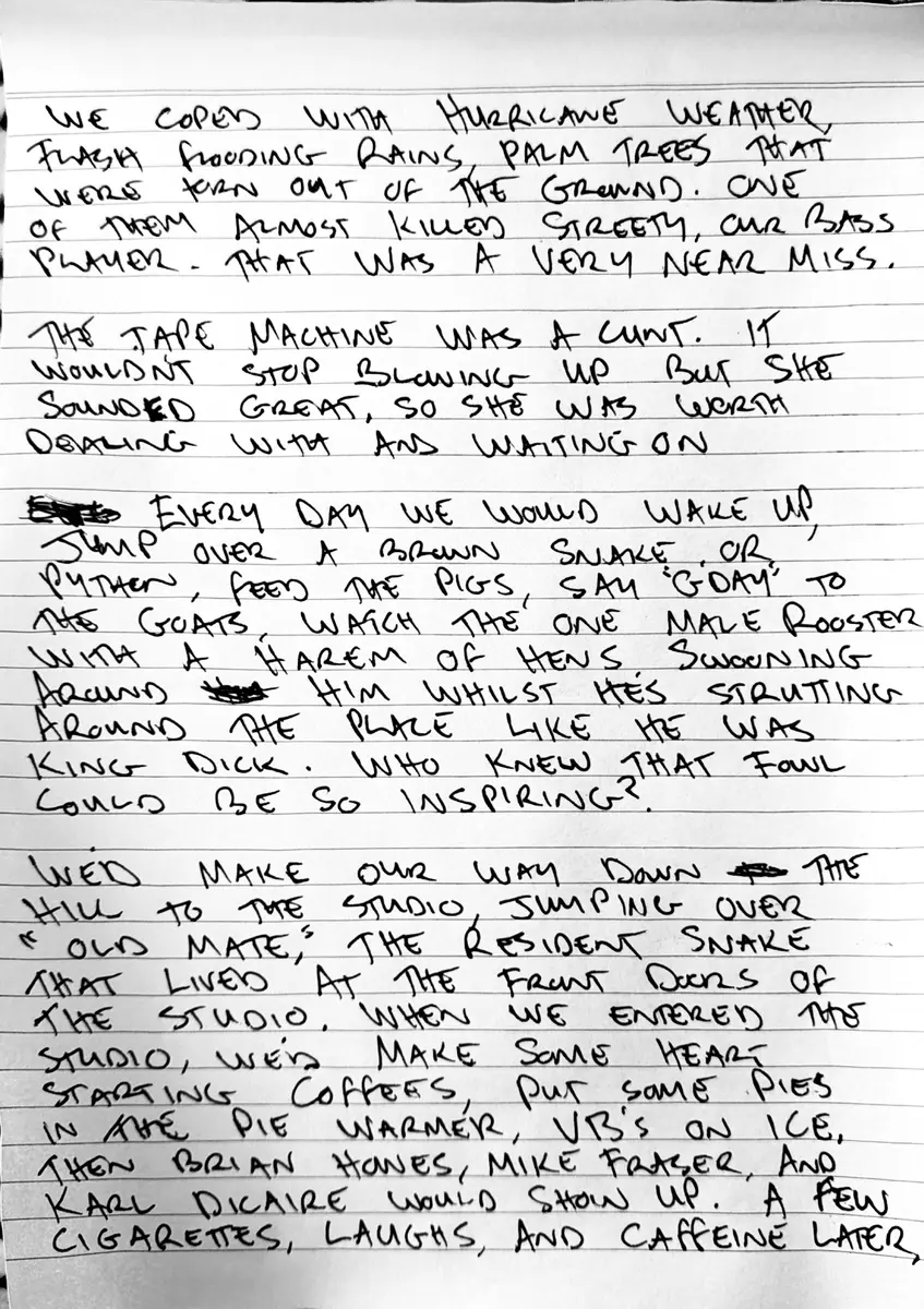 Joel O'Keeffe - an open letter to Motörhead legend Lemmy.