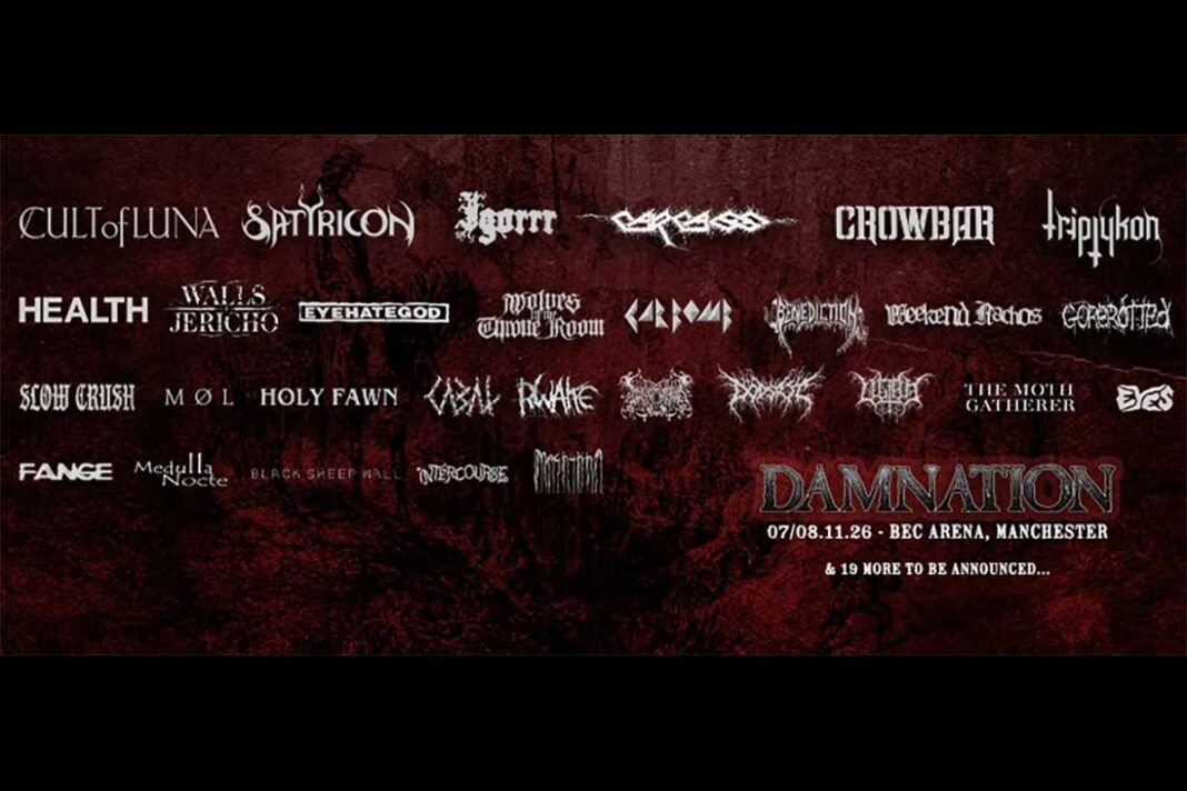 Damnation Festival Grows Stronger with Cult Of Luna, Satyricon, Carcass, & More