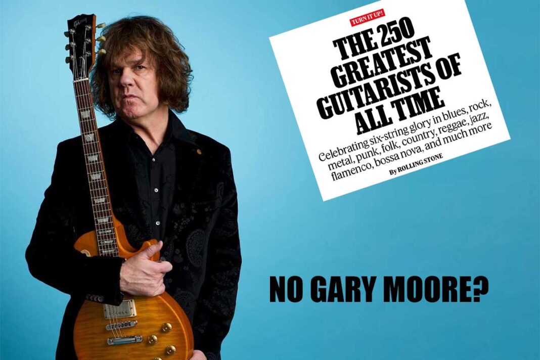 Gary-Moore---Rolling-Stone-Top-250- No Gary Moore on Rolling Stone Top 250 Guitarists of All Time?