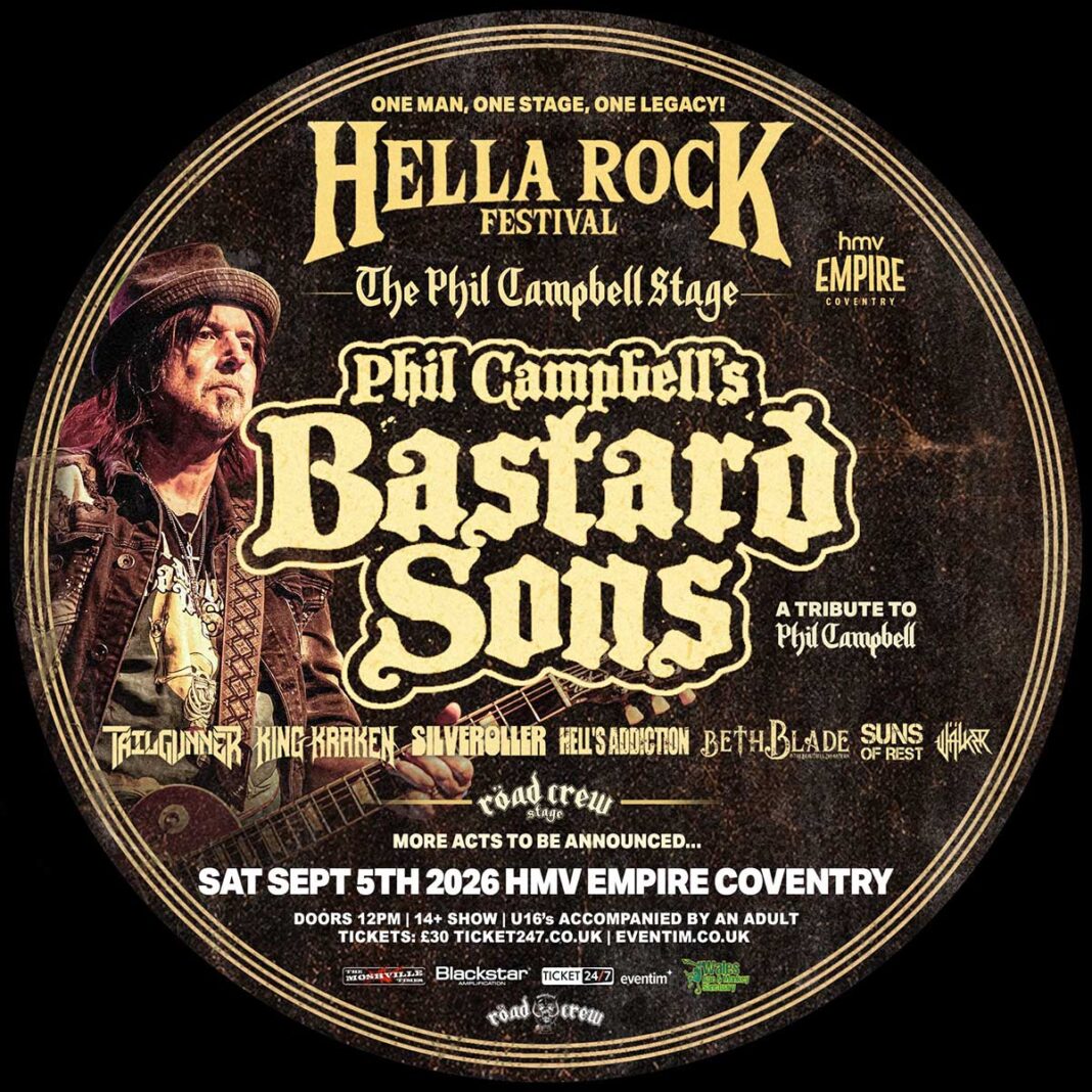 Hella Rock Festival 2026: Phil Campbell’s Legacy Lives On as His Sons Headline Emotional Tribute Show