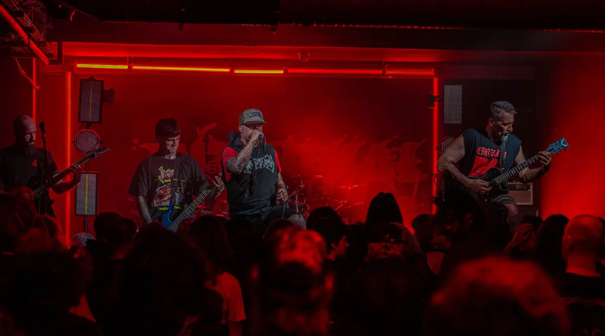 Internal Bleeding - The Grove - 22 April 2026. Photo: thedailyddt at Vision Impact Photography/MetalTalk