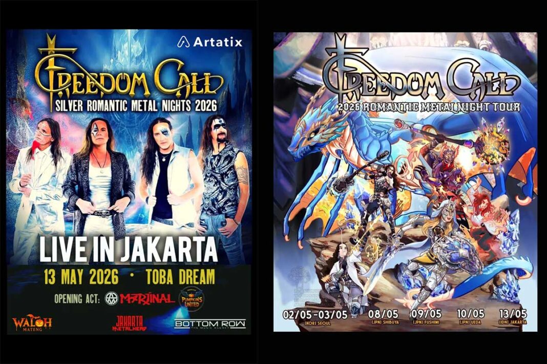 Freedom Call to Perform in Southeast Asia for the First Time