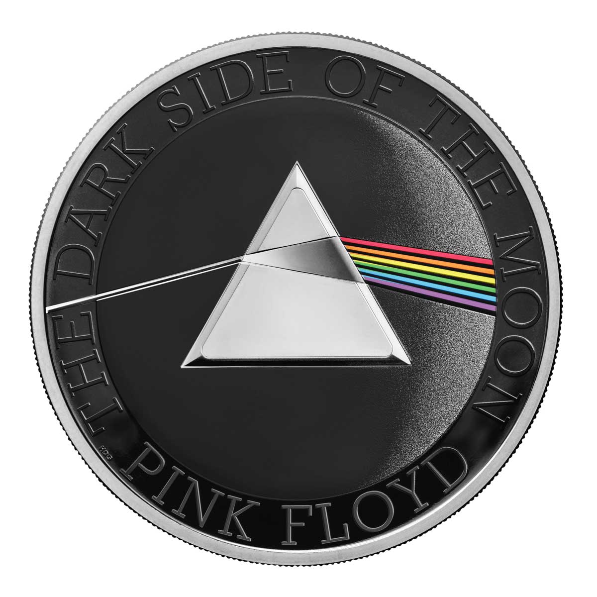 The Royal Mint has unveiled its first official UK commemorative coin celebrating Pink Floyd