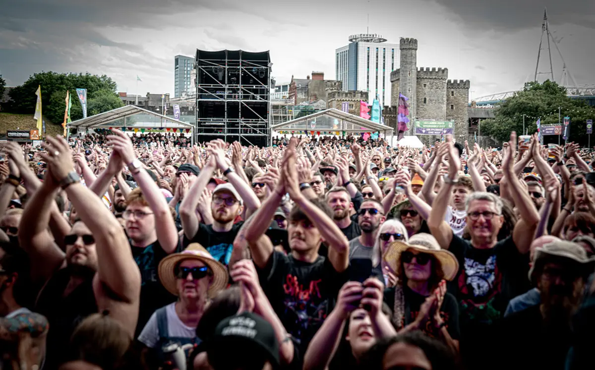 Florence Black - Blackbird Festival - Cardiff Castle - 27 June 2026. Photo: Paul Hutchings/MetalTalk
