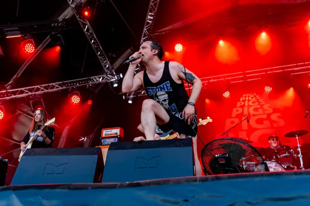 PIGS X7 - Hellfest 2026. Photo: Luke Vaughan/MetalTalk