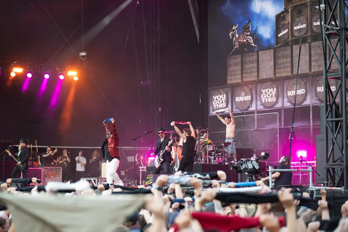 Skindred - Blackbird Festival - Cardiff Castle - 27 June 2026. Photo: Paul Hutchings/MetalTalk