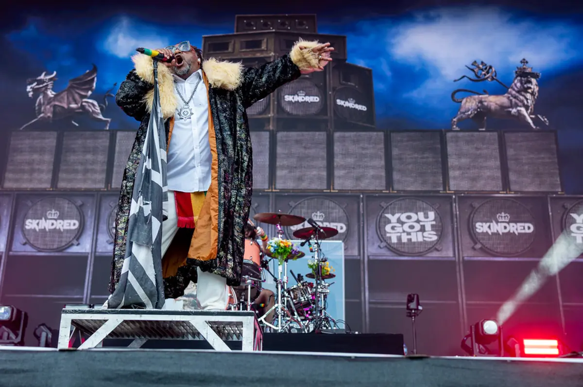 Skindred - Blackbird Festival - Cardiff Castle - 27 June 2026. Photo: Paul Hutchings/MetalTalk