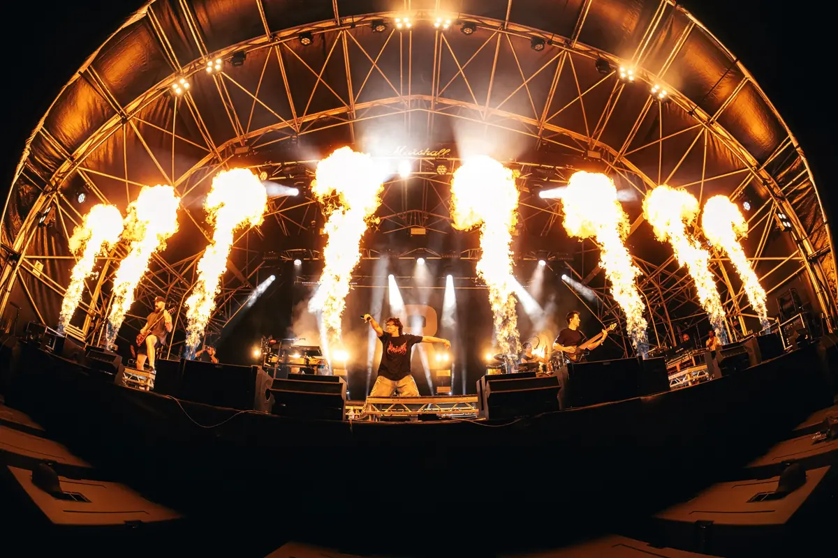 Don Broco - 2000trees Festival 2026. Photo: Jez Pennington