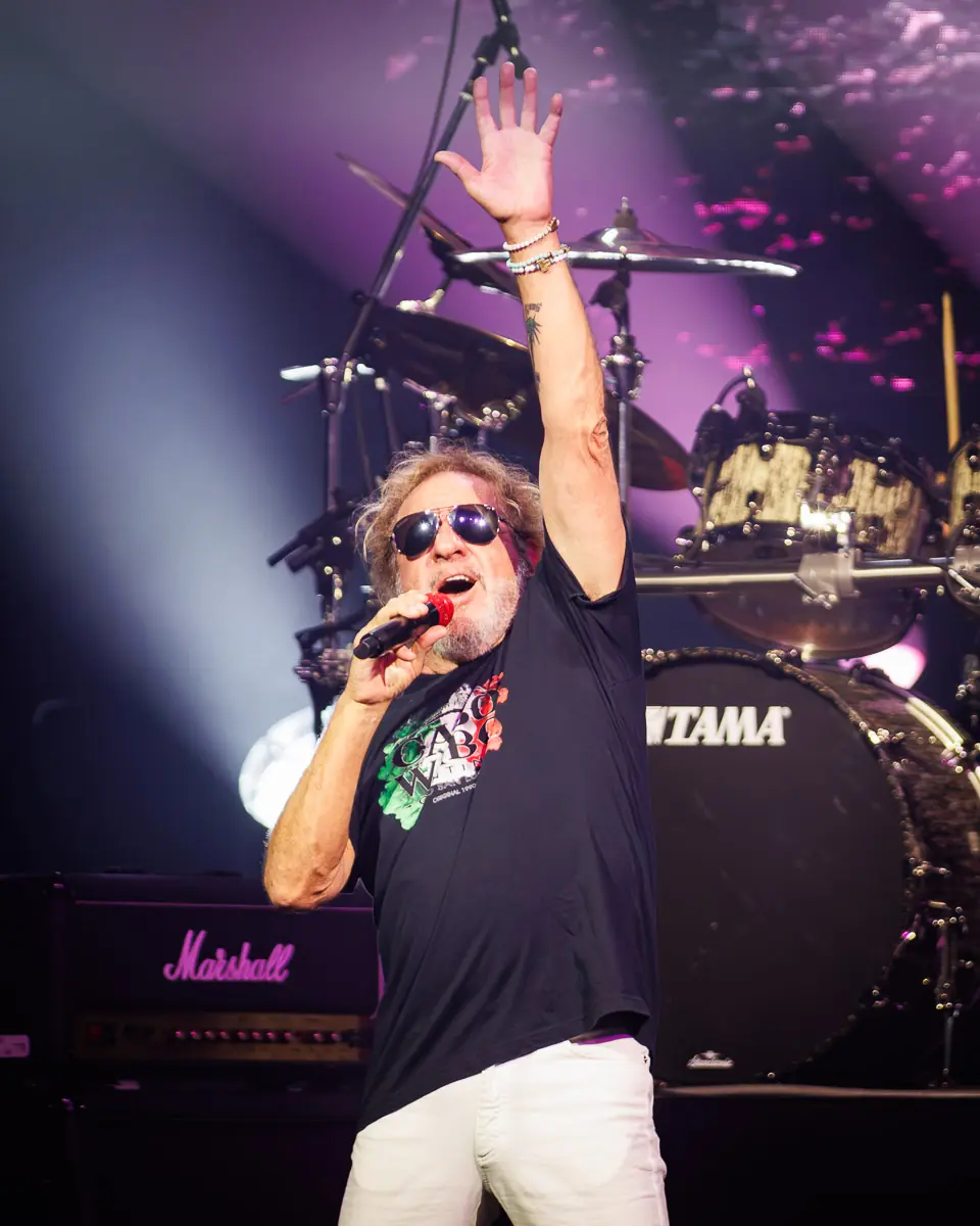 Sammy Hagar - British Airways ARC London - 9 July 2026 Photo Manuela LangotschMetalTalk | MetalTalk - Heavy Metal News Reviews and Interviews Sammy Hagar - British Airways ARC, London - 9 July 2026. Photo: Manuela Langotsch/MetalTalk