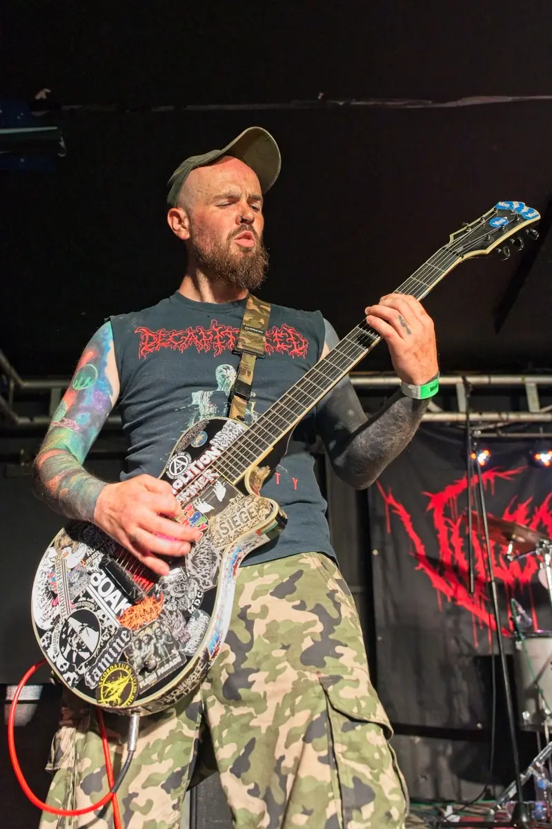 Scordatura - Vulgarfest 2026 - The Studio Hartlepool - 11 July 2026 Photo George Davidson | MetalTalk - Heavy Metal News Reviews and Interviews Scordatura - Vulgarfest 2026 - The Studio, Hartlepool - 11 July 2026. Photo: George Davidson