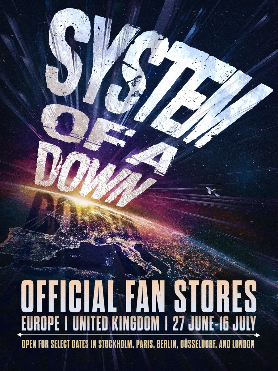 System Of A Down Fan Store Poster | MetalTalk - Heavy Metal News Reviews and Interviews System Of A Down Fan Store Poster