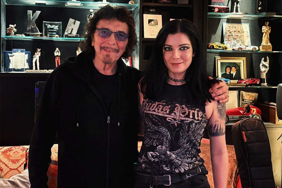 Tony Iommi and Becky Baldwin launch new album From The Dark