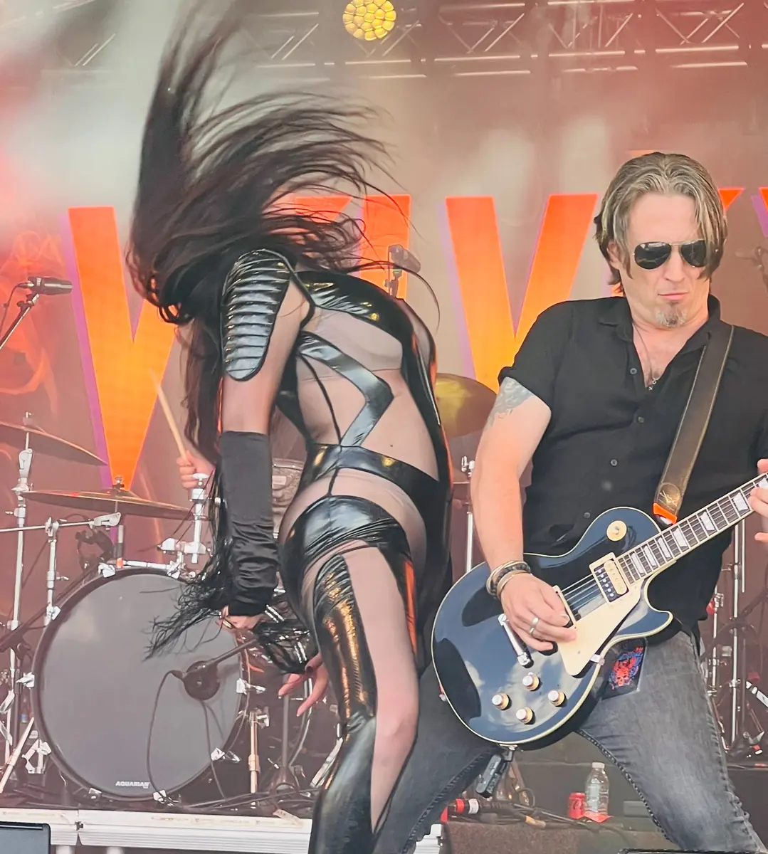 Velvet Rush - Maid of Stone Festival 2026. Photo: Liz Medhurst/MetalTalk