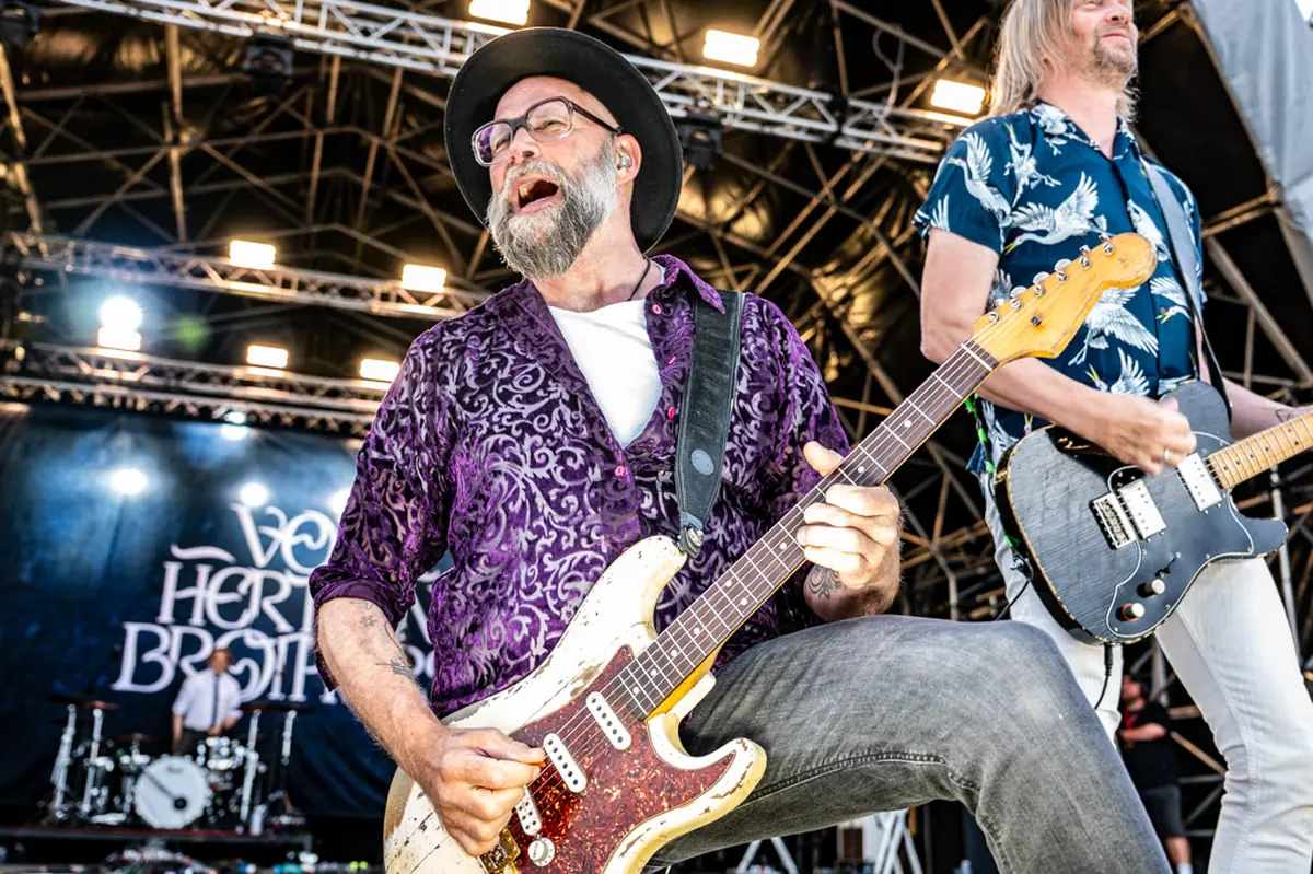 Von Hertzen Brothers - Steelhouse Festival 2026. Photo: Paul Hutchings/MetalTalk