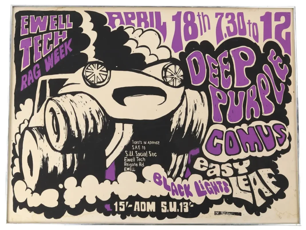 Deep Purple Ewell Tech poster