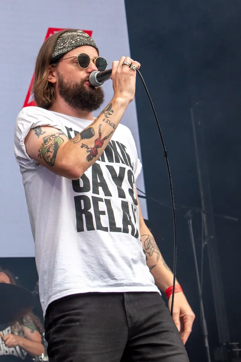Doomsday Outlaw - Firevolt Rock Festival 2026 Photo Richard McCanLabrat Photos | MetalTalk - Heavy Metal News Reviews and Interviews Doomsday Outlaw - Firevolt Rock Festival 2026. Photo: Richard McCan/Labrat Photos