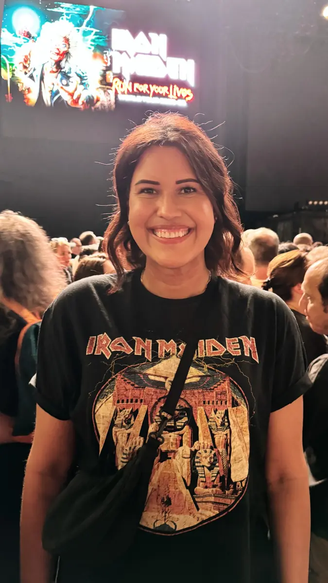 Fernanda Partridge - Iron Maiden was her specialist subject on Mastermind