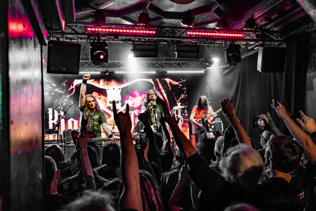 Kings Of Thrash - The Sound House, Dublin - 1 September 2026. Photo: Steven Maloney/MetalTalk