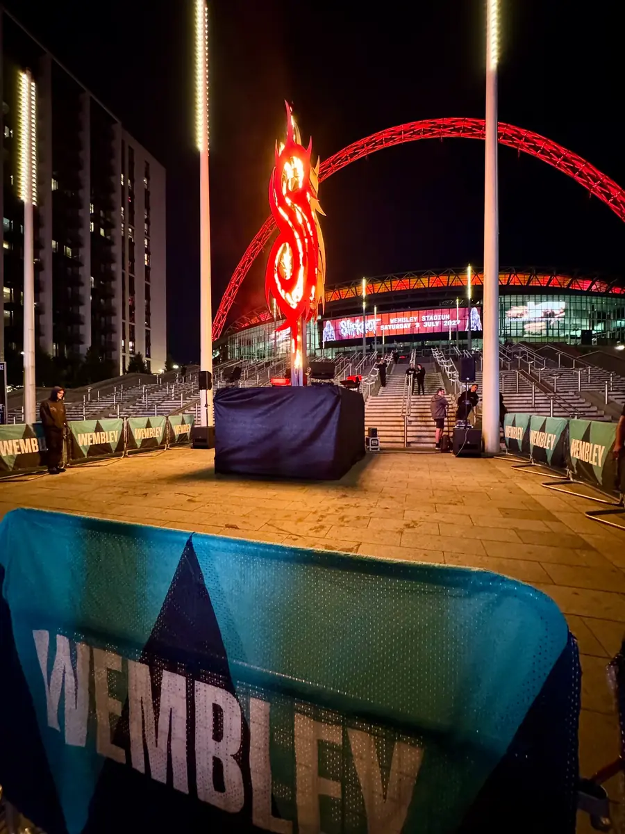 Inside Slipknots Wembley Stadium Ticket Launch Event Photo Aggie AnthimidouMetalTalk | MetalTalk - Heavy Metal News Reviews and Interviews Inside Slipknot's Wembley Stadium Ticket Launch Event. Photo: Aggie Anthimidou/MetalTalk