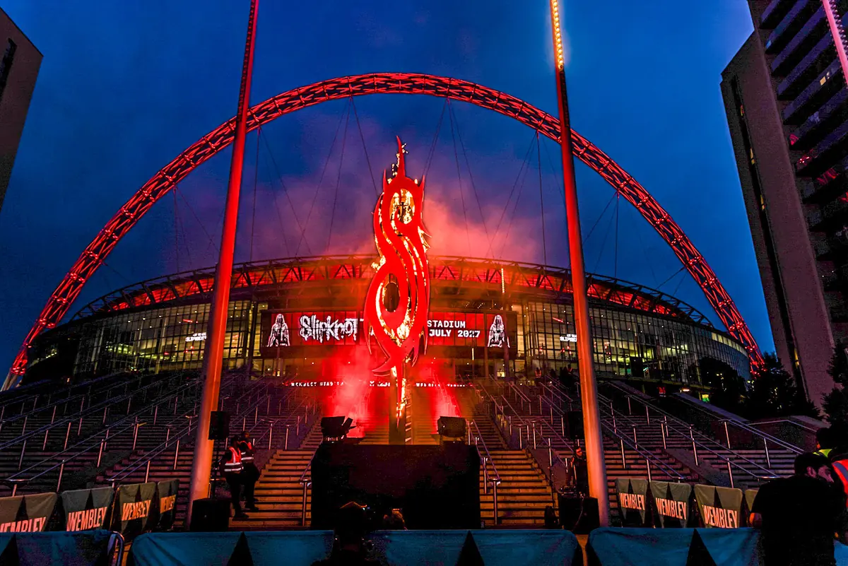 Inside Slipknots Wembley Stadium Ticket Launch Event Photo Aggie AnthimidouMetalTalk | MetalTalk - Heavy Metal News Reviews and Interviews Inside Slipknot's Wembley Stadium Ticket Launch Event. Photo: Aggie Anthimidou/MetalTalk