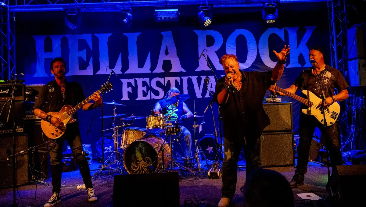 Paul Austin Band - Hella Rock Festival - September 2026. Photo: Paul Hutchings/MetalTalk