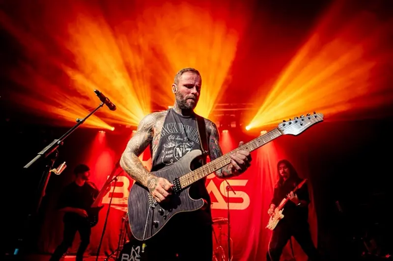 Kris Barras Band - The Garage, London - 13 October 2026. Photo: Luke Vaughan/MetalTalk